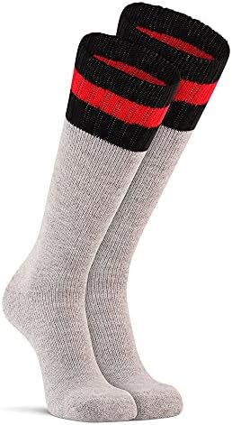 FOX RIVER Men's Outdoorsox mid-Calf, with Supreme Durability & Effective Thermoregulation-Grey-X Large