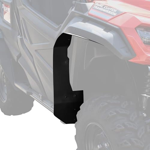 Image of SAUTVS Fender Flares Mud Flaps for Honda Pioneer 1000-5 2016-2025, UTV Front Extended Mud Guards Wider Fender Extensions Guards for Honda Pioneer 1000-5 2016-2025 Accessories (2PCS)