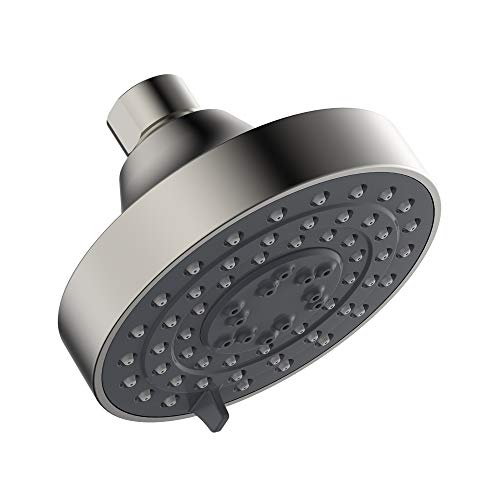Image of Design House 595108 Middleton II Transitional 3-Function Shower Head for Bathroom, Satin Nickel