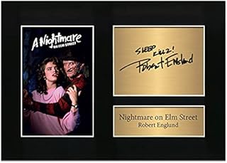 Zulu Image Freddy Krueger | Robert Englund | Nightmare on Elm Street A4 Printed Autograph Photo Reproduction Print Picture Display No29, Black