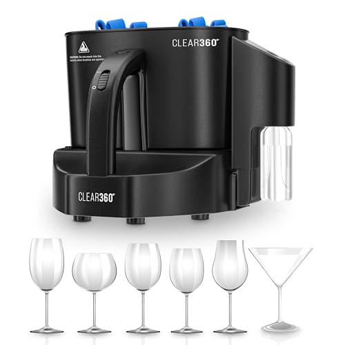 clear360 home glassware polisher