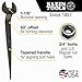 KLEIN TOOLS 3222 Construction Spud Wrench, Made in USA, 1-1/8-Inch Nominal Opening, 3/4-Inch Bolt for U.S. Regular Nut
