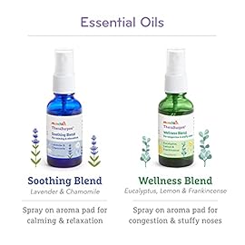 Munchkin Theraburpee with Essential Oils: Colic & Fever Rescue Kit + with Hot & Cold Therapy Burp Cloths & Aromatherapy