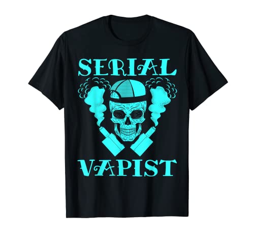 Skull Vape Toxic Mods E-Cigars Vaping Camiseta de cigarrillo electrónico Camiseta