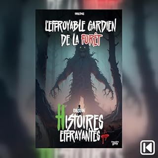 Diseño de la portada del título L'effroyable gardien de la for&ecirc;t