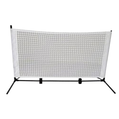 Portable Pickleball Net Set, 0.85 x 1.5M Frame Pickleball Set for Driveways, Indoor & Outdoor, Compact Tennis Ball Trainer Net, Easy Setup for Outdoor Indoor Driveway
