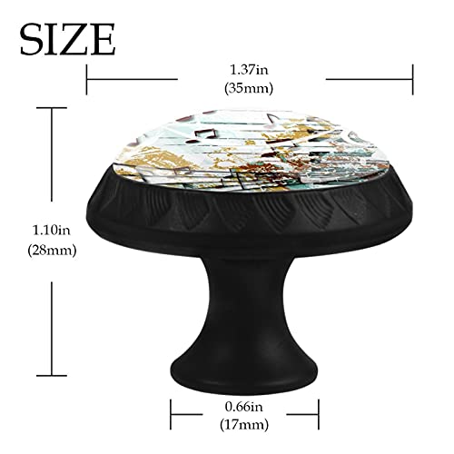 Boutons de tiroir note de musique 35mm pour rénover facilement une commode usée - 5
