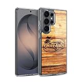 Head Case Designs Licenza Ufficiale World of Outlaws Logo in Legno Grafica Occidentale Custodia in Gel [Protezione di Grado Militare] Compatibile con Samsung Galaxy S26 Ultra