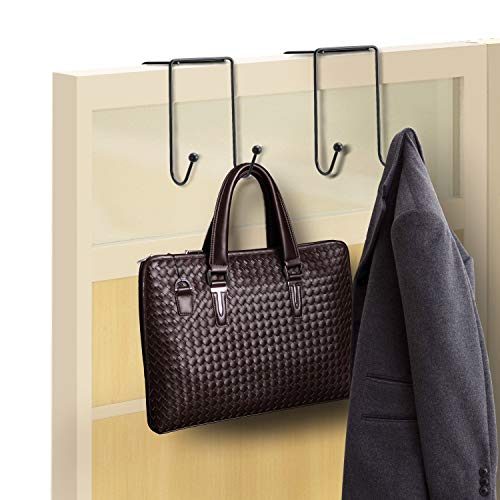 CAXXA 2 Pack Wire Partition Additions Double Coat Hooks, Utility Hooks,Cubic Wall Hangers