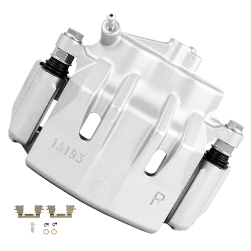 Image of cciyu Front Right Disc Brake Caliper Assembly with Bracket 19-B2831 | For Lexus For ES300 V6 3.0L 2002-2003, For Lexus For ES330 V6 3.3L 2004-2006