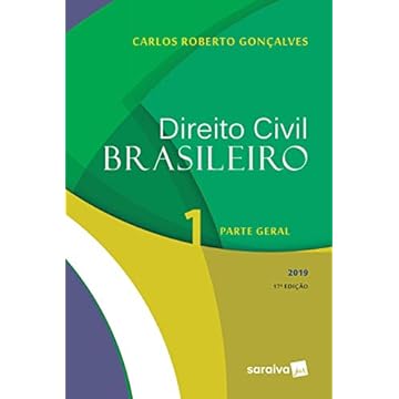 Capa do livro Direito civil brasileiro 1 : Parte geral - 17ª edição de 2019: Volume 1