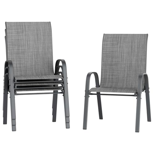 Amopatio Patio Chairs Set of 4