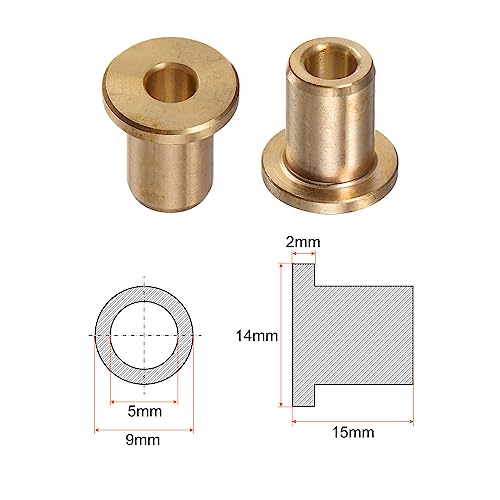 QUARKZMAN Flangia Cuscinetto Manicotto 5mm