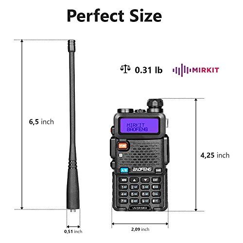 Mirkit Radio Baofeng UV-5R MK4 8W MP Max Power 2020 1800 mAh Li-Ion Battery Pack, BaofengRadio corp. - Thumbnail 4