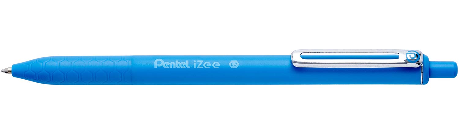 BX467 snap ballpoint pen Izee 0.7 mm blue, 12 pieces