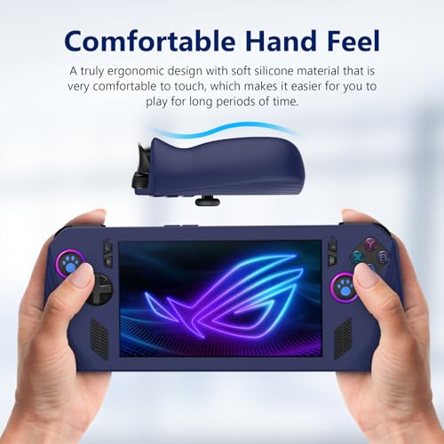 ADDGRIP® Silicone Cover Designed for Gaming Console of ASUS ROG Ally X (Fits ROG Ally X (2024) RC72LA Model Only) - Stylish, Shockproof (ASUS ROG... - Image 6