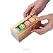BAKIPACK 25 Gold Macaron Gift Boxes with Clear Window (4.8