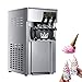 Macchina per Gelato Commerciale, Macchina per Cono Gelato a 3 Gusti per Uso Commerciale O Domestico, Macchina per Frullati in Acciaio Inossidabile 16l-18/h per Bevande Congelate