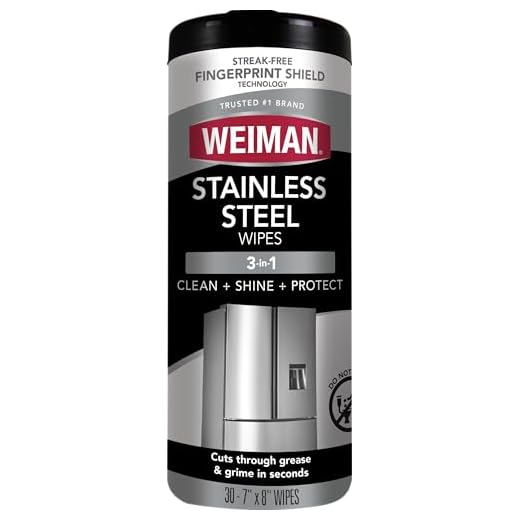 Weiman Stainless Steel Cleaner Wipes