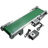 Förderband Elektrisch 500 x 100 mm, Tischförderband mit Vorwärts-/Rücklauf