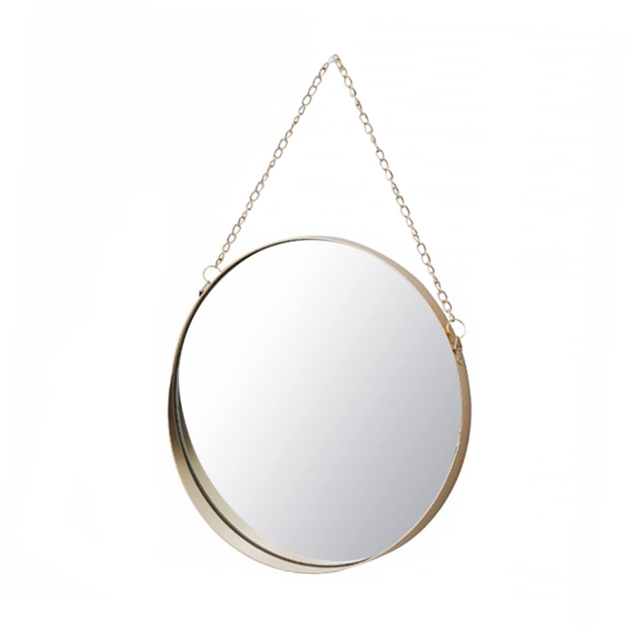 Miroir de maquillage en métal chic Hemobllo pour une chambre élégante