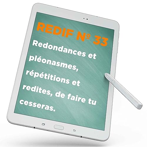 Redif n&ordm; 33 : Redondances #1 : r&eacute;p&eacute;titions ou redites, de faire tu cesseras.