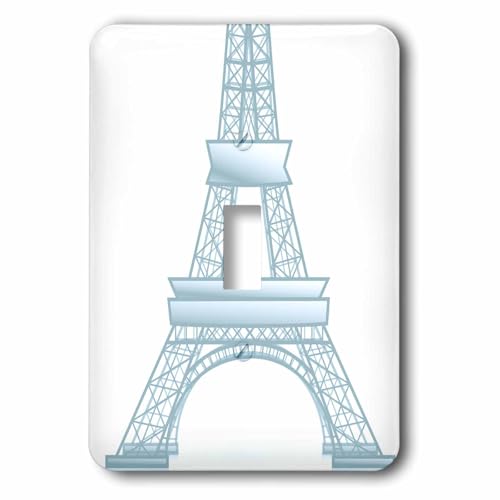 Interrupteur à baïonnette Eiffel Tower 3dRose salon et chambre Paris