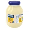 Hellmann's Extra Heavy Mayonnaise Jar Made with 100% Cage Free Eggs, Gluten Free, 1 gallon, Pack of 4