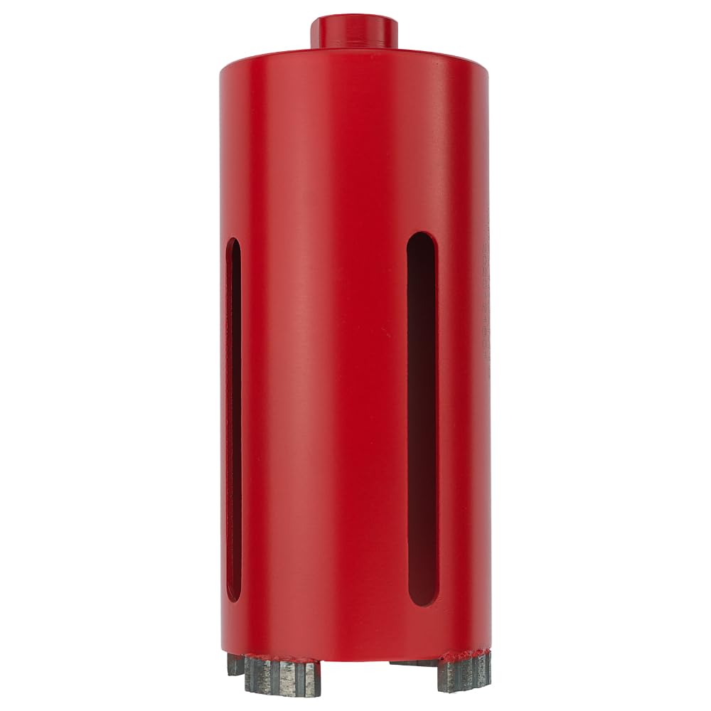 SDS Plus Diamant-Trockenbohrkrone LTR Ø 62 mm – Profi-Bohrkrone 180 mm Bohrtiefe, M16 Gewinde, Turbo-Segmente, für Beton, Mauerwerk, Ziegel
