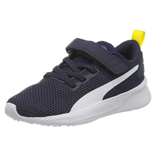 PUMA Jungen Flyer Runner V Inf Sneaker, Azul (Galaxy Blue White/Peacoat/Meadowlark 05), 21 EU