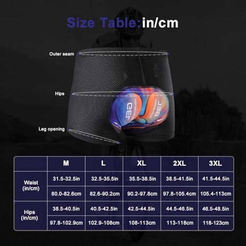 Ulhnei Men s Cycling Underwear Shorts - image 4