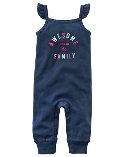 Jumpsuit Carter's fille 12 mois combinaison coton bleu marine