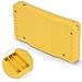 HigoKids Handheld Game Console for Kids Portable Retro Video Game Player Built-in 182 Classic Games 2.5 inches LCD Screen Family Recreation Arcade Gaming System Birthday Present for Children-Yellow