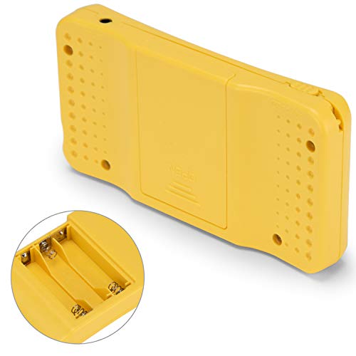 HigoKids Portable Handheld Games for Kids 2.5" LCD Screen Game Console TV Output Arcade Gaming Player System Built in 182 Classic Retro Video Games Birthday for Your Boys Girls (Yellow) - Thumbnail 7