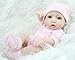 TERABITHIA Mini 10 inches Alive Newborn Baby Dolls Silicone Vinyl Full Body Washable for Girl
