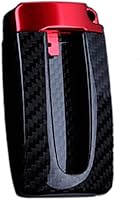 Vista 1 de Zhisheng Carbon Fiber Key Fob Shell Cover Replacement for Nissan for Infiniti GTR X-Trail Frontier Rogue