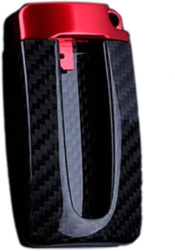 Zhisheng Carbon Fiber Key Fob Shell Cover Replacement for Nissan for Infiniti GTR X-Trail Frontier Rogue