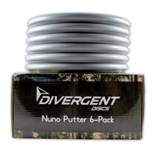 Divergent Discs 6 Disc Maxvalue Nuno Putter Pack (Colors Vary) #TOP2