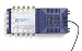 Produktbild WISI FLEXSWITCH Multischalter DRS 0508  5-in-8 Stand alone Multiswitch mit Quad LNB Unterstützung für 8 Teilnehmer  Für DVB-T/T2, DVB-S/S2, DAB & UKW, silber