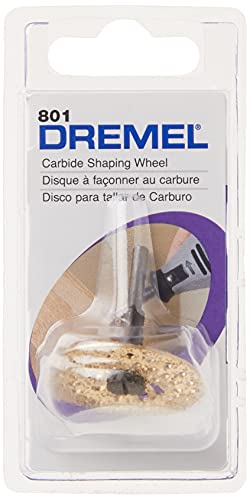 Dremel 801 Carbide Rotary Tool Shaping Wheel, Gray #TOP1