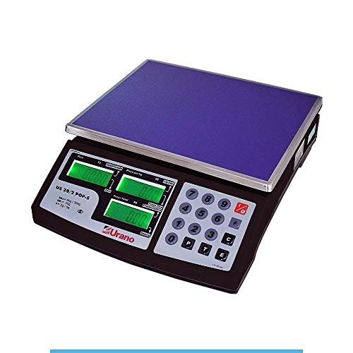Balança Urano POP-S com Backlight e Bateria 20Kg por 2g (11255274)