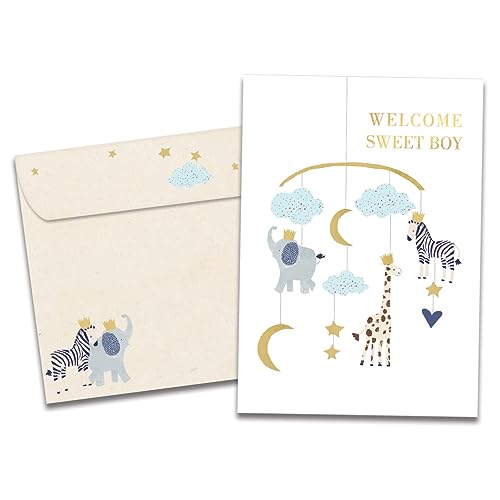 Tree-Free Greetings New Baby Boy Card (GO64419)