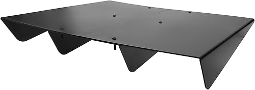 IKON MOTORSPORTS Difusor trasero, compatible con vehículos universales de 22 x 20 pulgadas, plástico ABS sin pintar, alerón trasero debajo de la