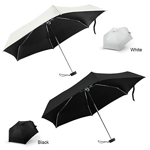 Andoer Guarda-chuva de golfe de viagem mini-guarda-chuva leve dobrável Guarda-chuva de proteção UV p