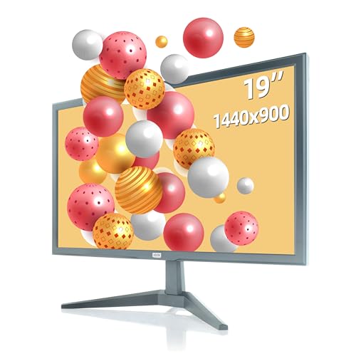 XJCIX Monitor 19 Pulgadas HD Pantalla TN 1440x900 60Hz...