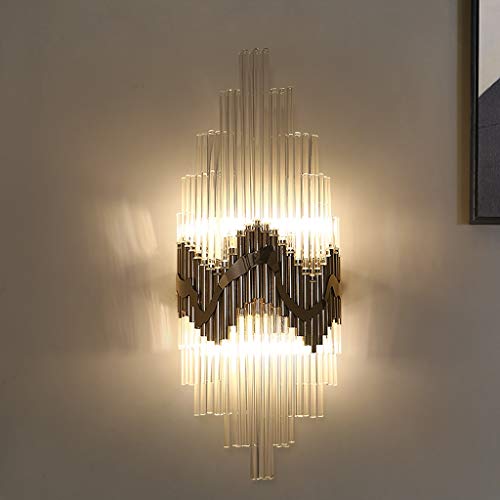 Aplique de pared cristal lujoso moderno GWJKG con acabados minimalistas de alta gama 6