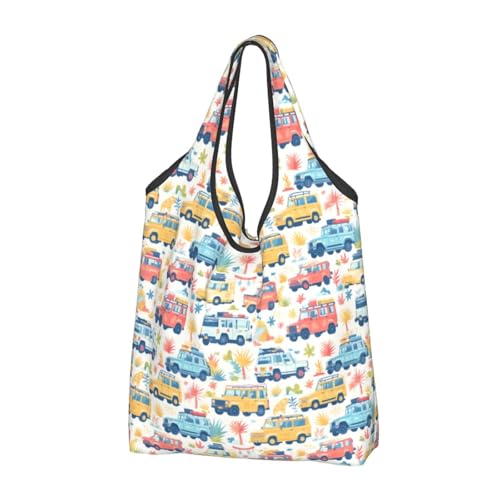 Sacs fourre-tout pour femme lot de 3 grands cabas réutilisables à motifs