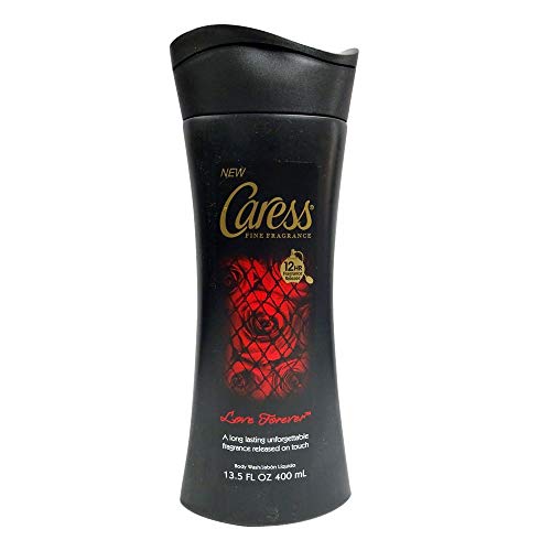 Caress Rose & Ylang Ylang Floral Oil Essence Body Wash 18.6 oz ( Pack of 2)