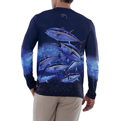 Camisa de manga larga para pescar bajo el sol con proteccion UPF 50+ de hombre 2