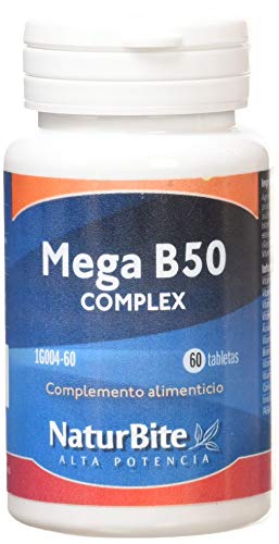 NaturBite Mega B50 Complex - 60 Tabletas Cover